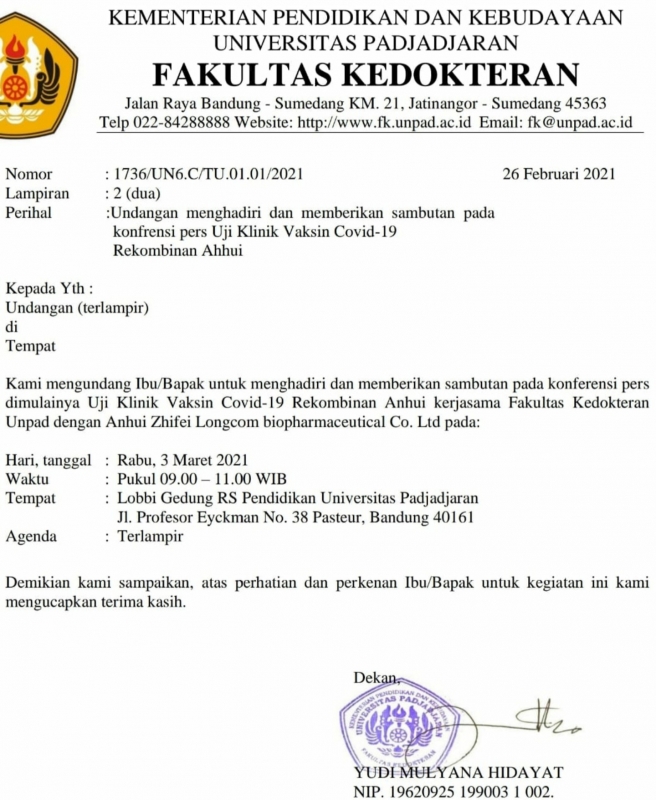 28 Contoh Surat Undangan Rapat Vaksin Contoh Surat Ide - IMAGESEE